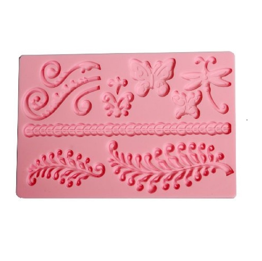 Matrita, mulaj din silicon - ornamente mixte